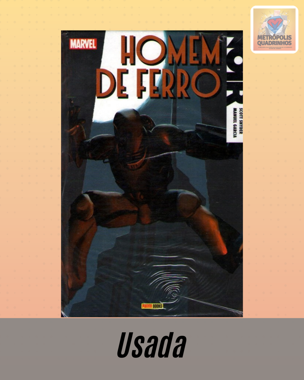 Homem de Ferro Noir ( Capa Dura )