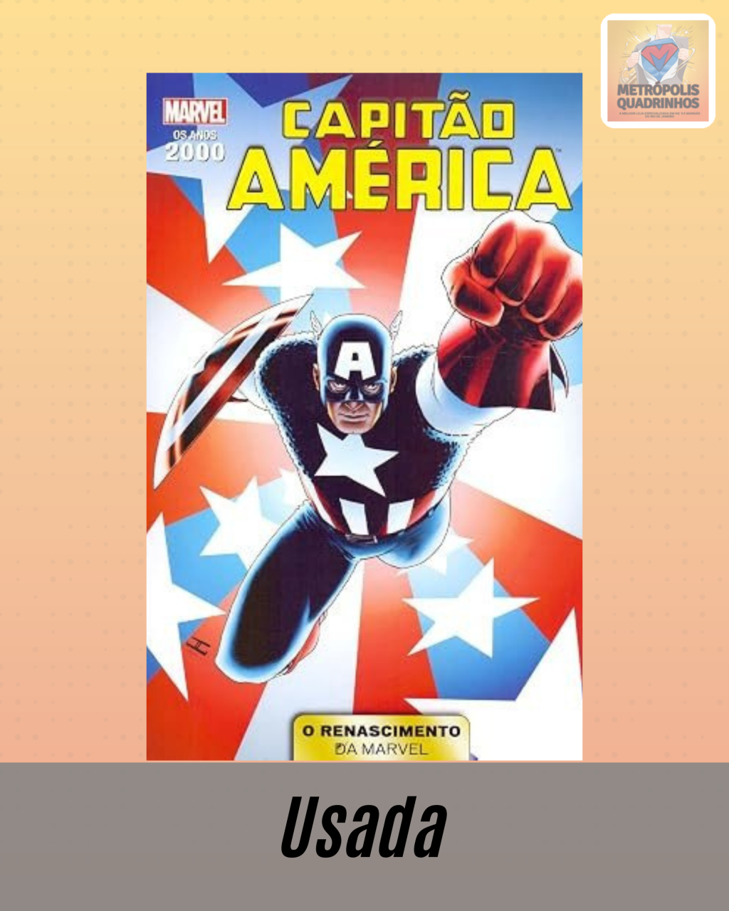 Marvel Anos 2000 Nº 4 - Capitão América