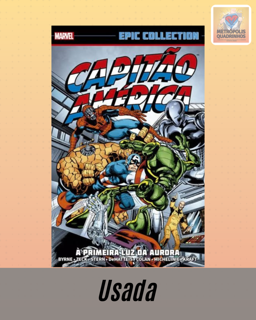 Marvel Epic Collection Volume 5 - Capitão América - À Primeira Luz da Aurora