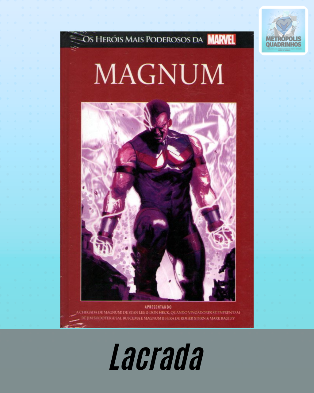 Os Heróis mais Poderosos da Marvel Vol. 50 - Magnum ( Capa Dura ) Editora Salvat