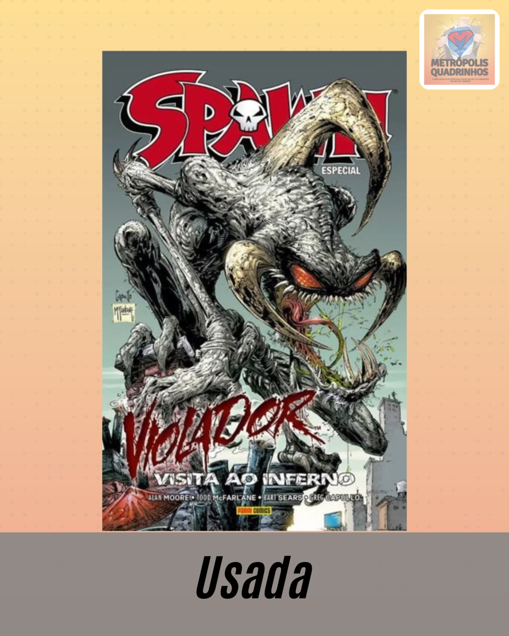 Spawn Especial Volume 1 - Violador ( Capa Dura )