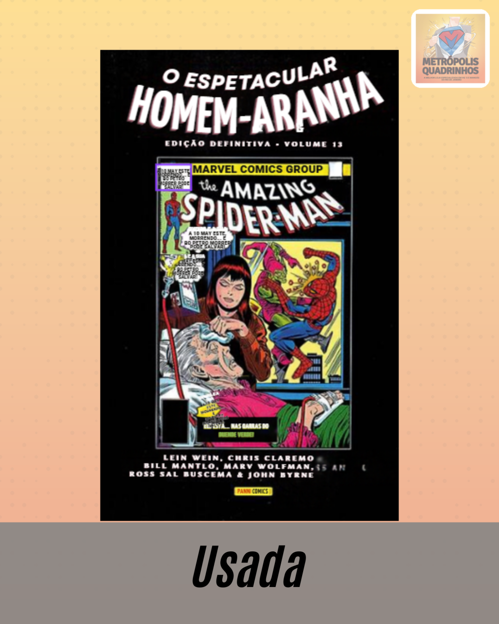 O Espetacular Homem Aranha Edição Definitiva Vol. 13 ( Capa Dura )