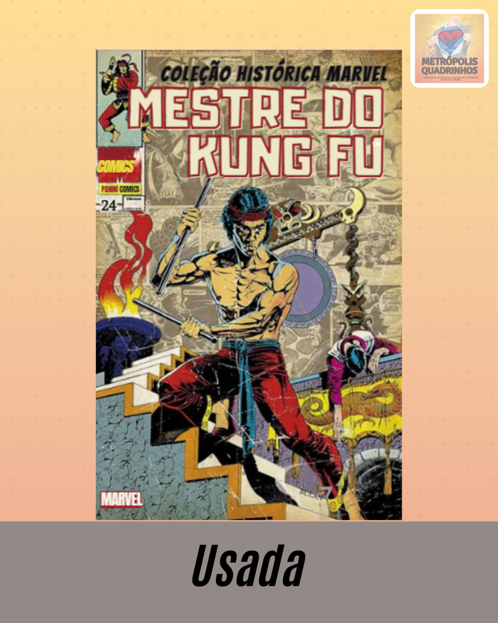 Coleção Histórica Marvel - Mestre do Kung Fu Volume 08