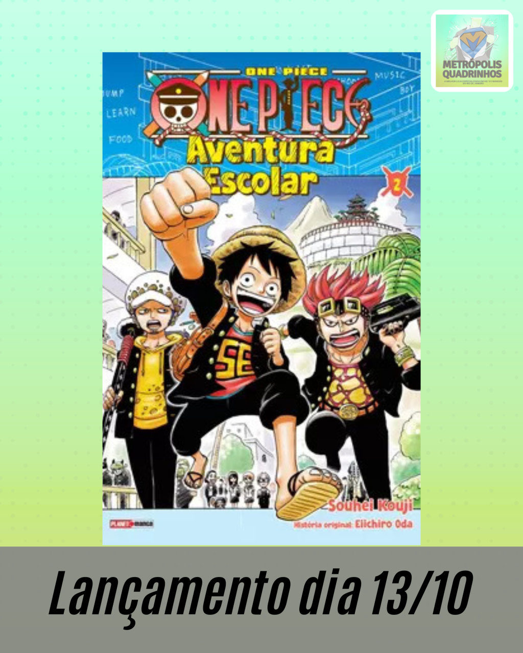 One Piece: Aventura Escolar Nº 2 ( Eiichiro Oda & Souhei Kouji )
