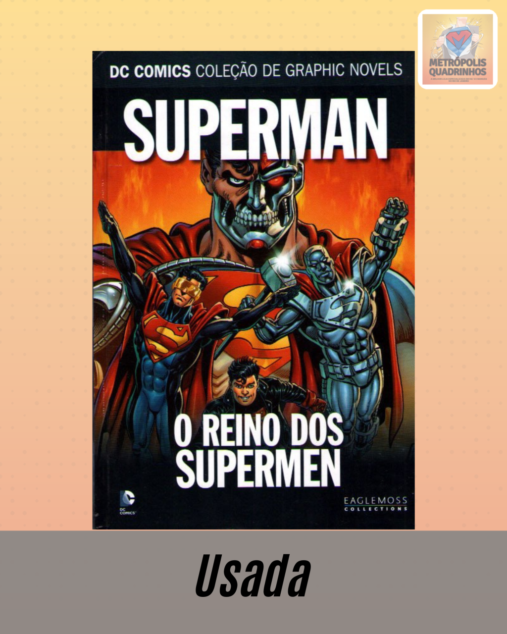 DC Comics Coleção de Graphic Novels Especial Volume 33 - Superman O Reino dos Superman ( Capa Dura )