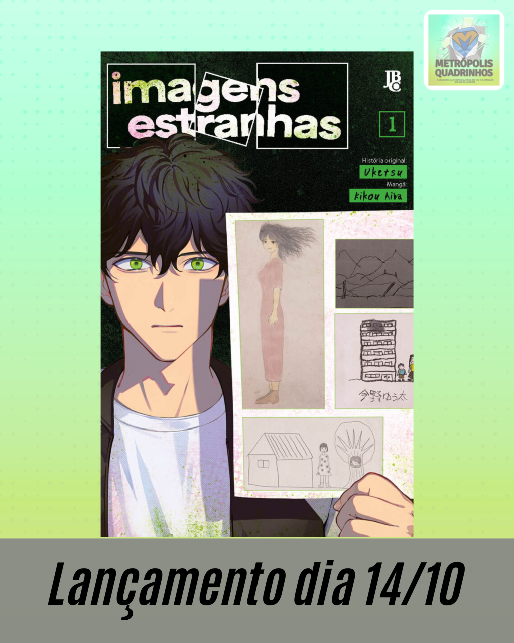 Imagens Estranhas Volume 01 ( Uketsu e Kikou Aiba ) - Editora JBC
