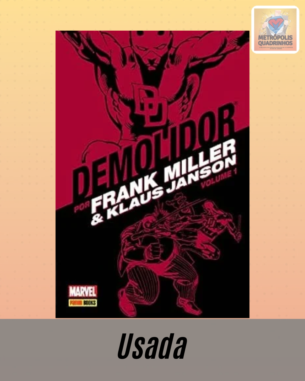 Demolidor por Frank Miller e Klaus Janson Volume 1 ( Capa Dura )