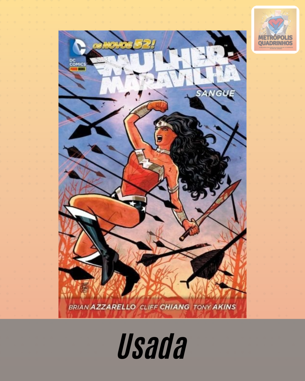 Mulher Maravilha Vol. 01: Sangue ( Os Novos 52 ) Capa Dura