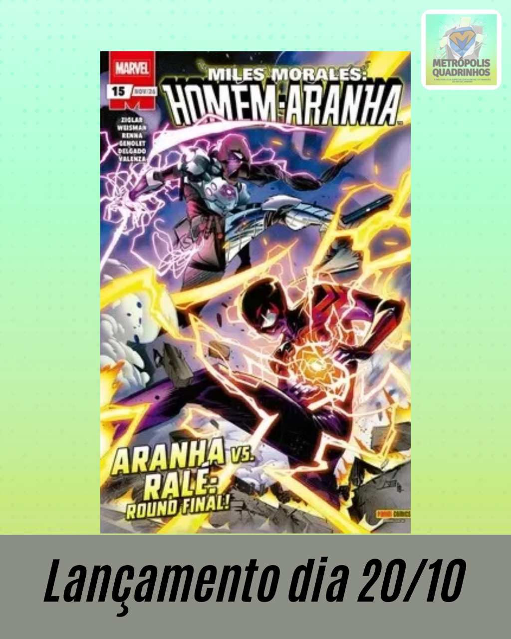 Miles Morales: Homem-Aranha ( 2025 ) Nº 15