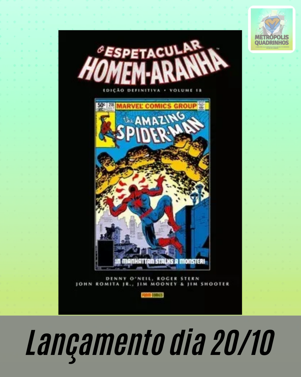 O Espetacular Homem Aranha Edição Definitiva Volume 18 ( Capa Dura )