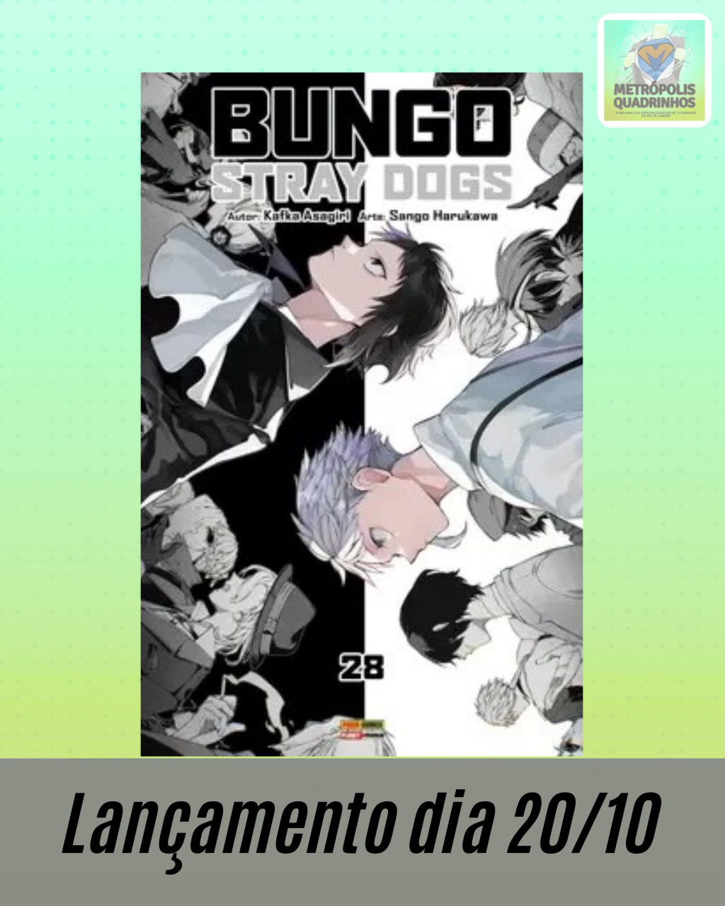 Bungo Stray Dogs Volume 28 ( Kafka Asagiri, Sango Harukawa ) 