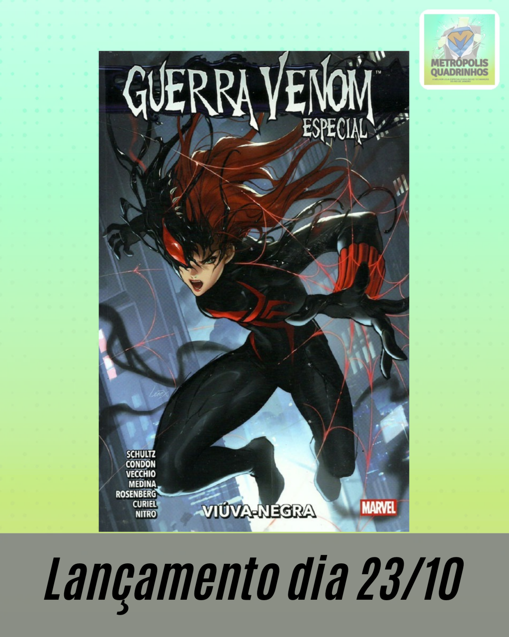 Guerra Venom Especial Volume 1 - Viúva Negra