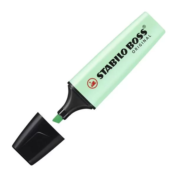  Pincel Marca texto Boss Verde pastel, Stabilo