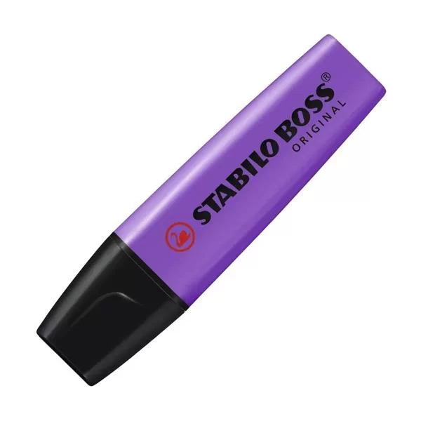  Pincel Marca texto Boss Violeta, Stabilo