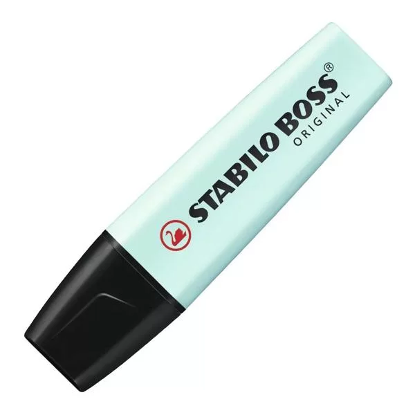 Pincel Marca texto Boss azul pastel, Stabilo