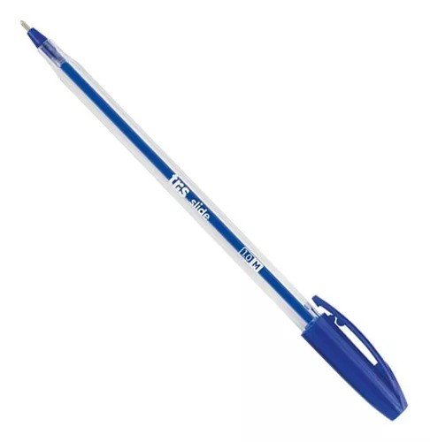 Caneta Esferográfica Slide 1.0mm Azul Tris