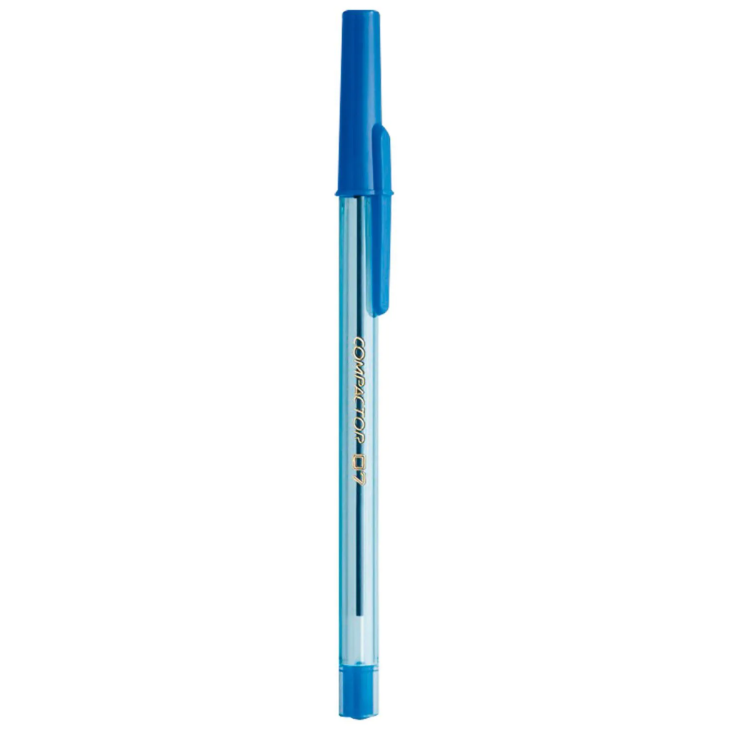 Caneta Compactor 0.7 Azul