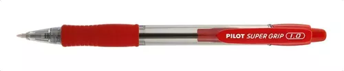 Caneta Pilot Super Grip 1.0 Vermelha