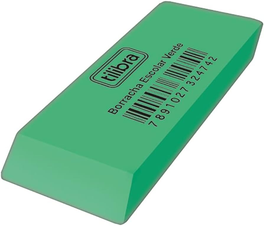 Borracha Escolar Verde