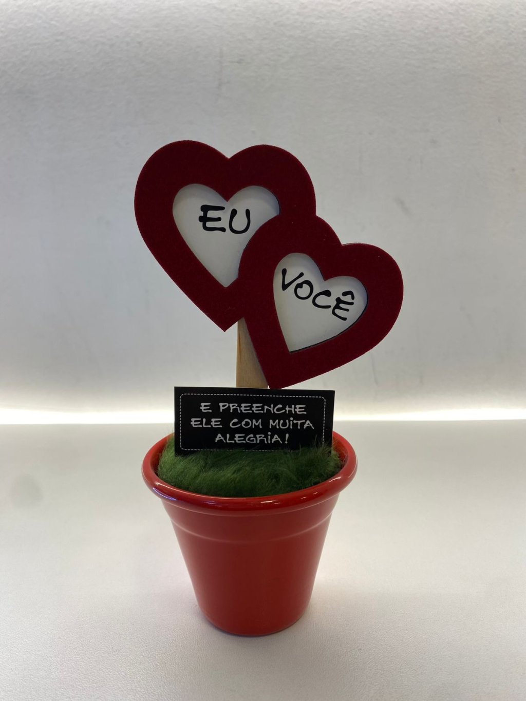 Mini Vaso - Eu e Você -