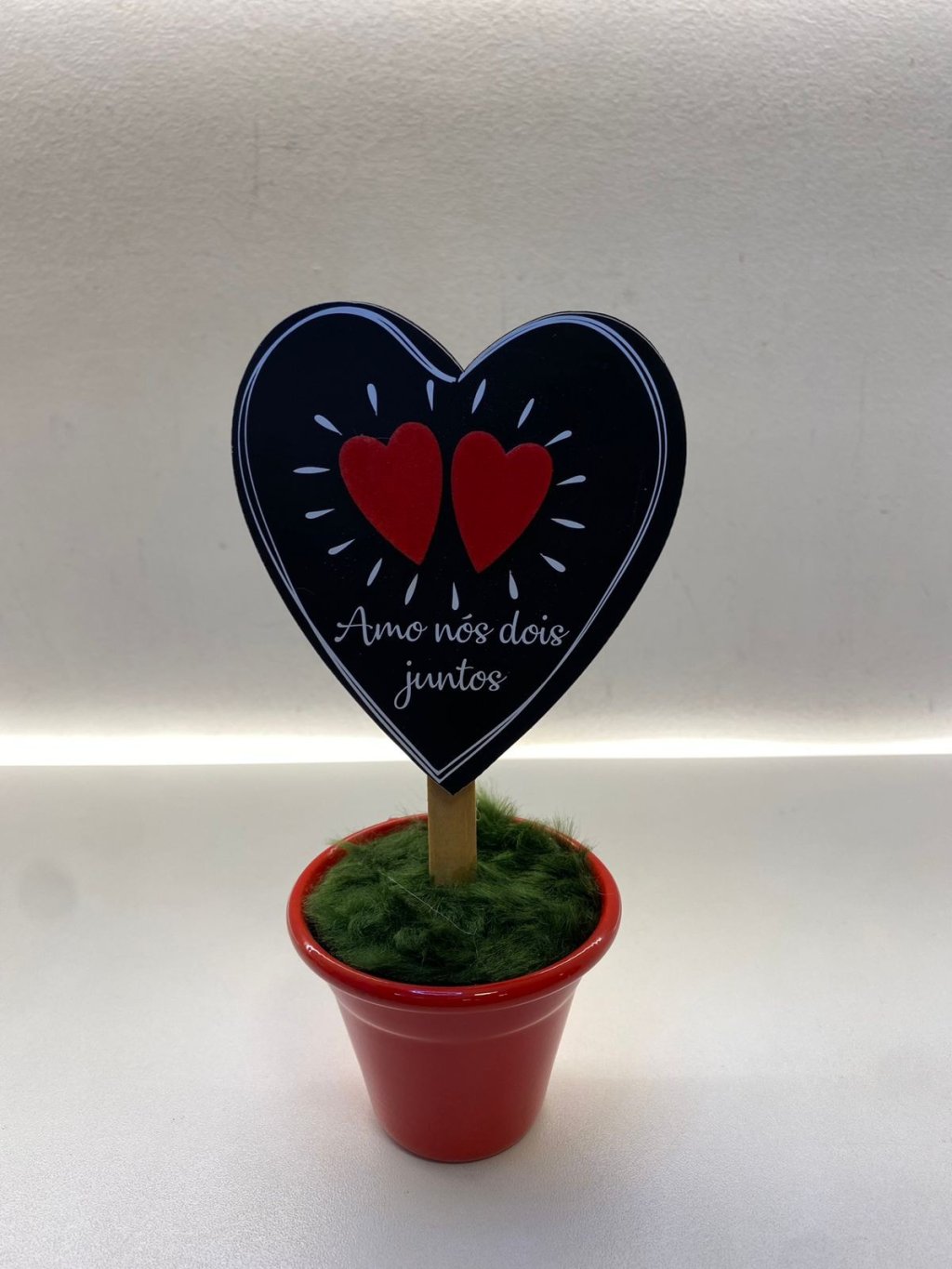 Mini Vaso - Amo nós Dois -