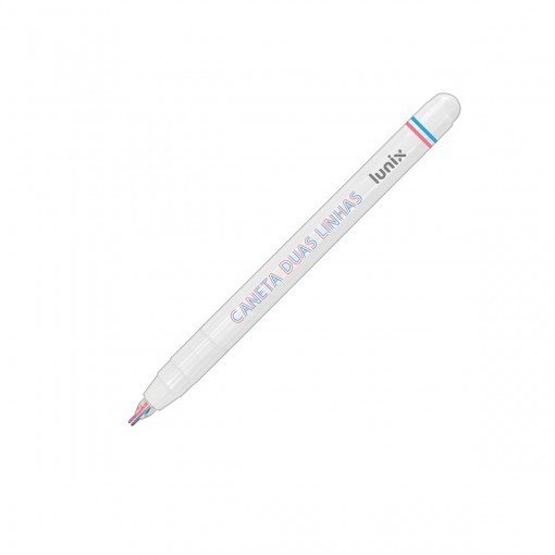 Caneta Duas Linhas Lunix