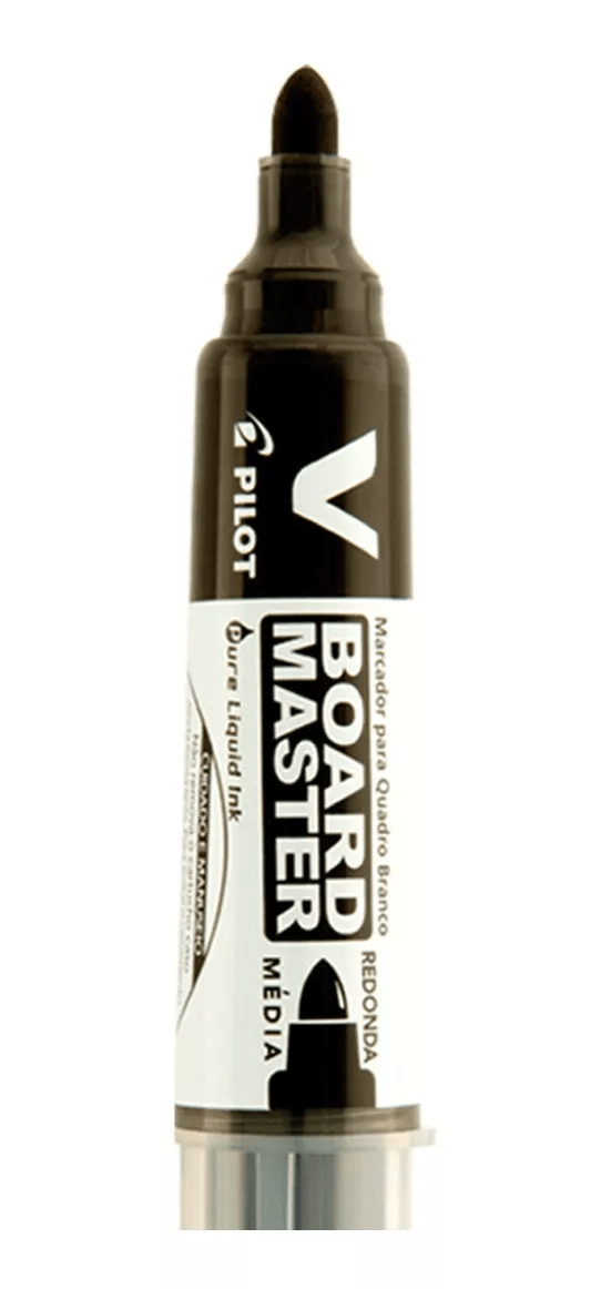 Caneta Para Quadro Branco Pilot Preta 