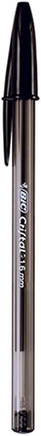 Caneta BIC Cristal Ponta Grossa Preta