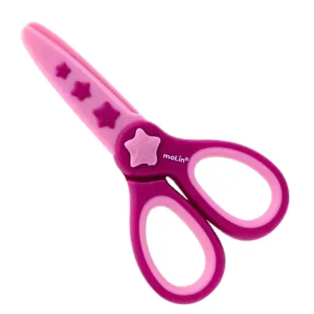 Tesoura Escolar Sem Lâmina Molin