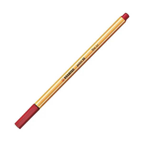 Caneta Stabilo Vermelha