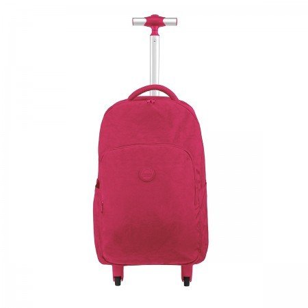Mochila Rodinhas Tilibra Rosa