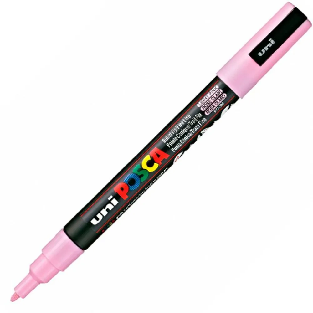 Caneta Posca PC-3M Rosa Claro