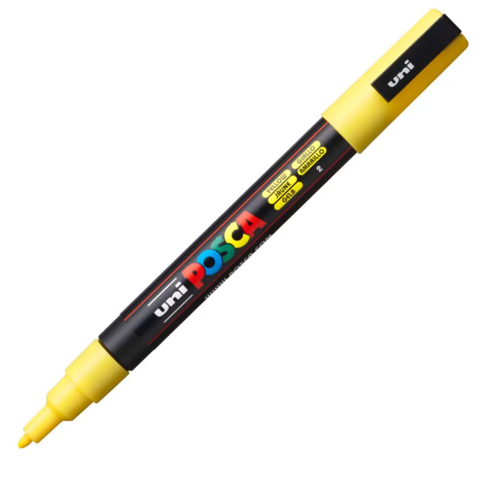 Caneta Posca PC-3M Amarelo