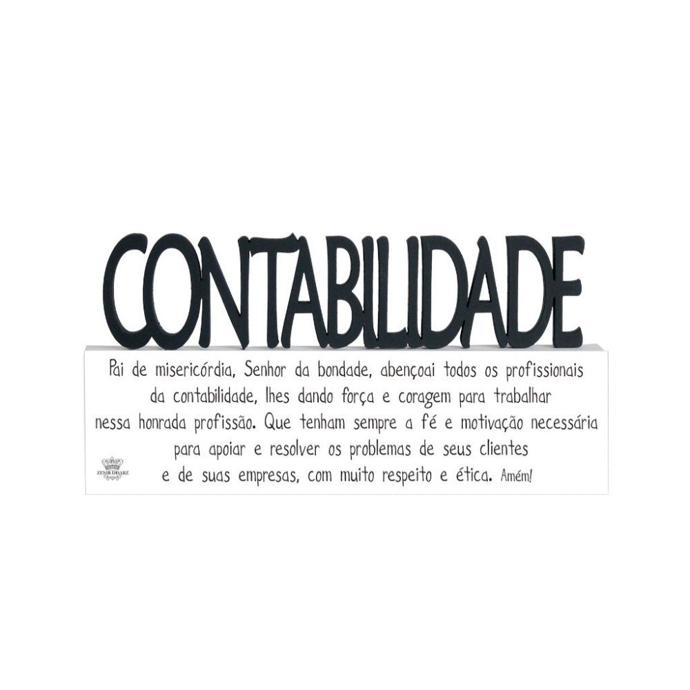Decoração Profissão Contabilidade