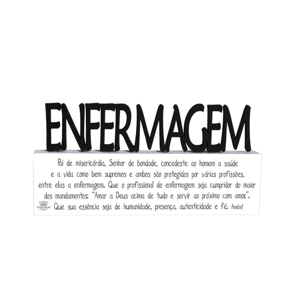 Decoração Profissão Enfermagem