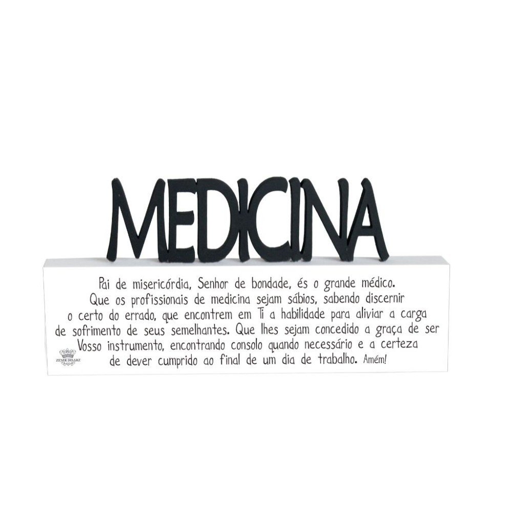 Decoração Profissão Medicina