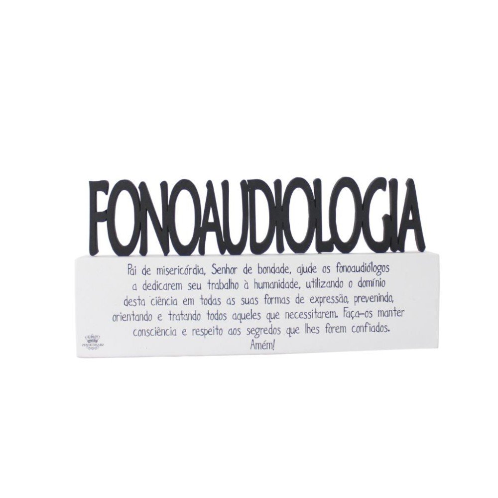 Decoração Profissão Fonoaudiologia
