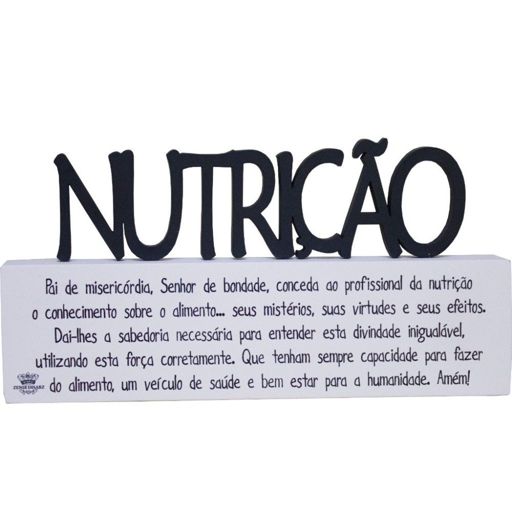 Decoração Profissão Nutrição