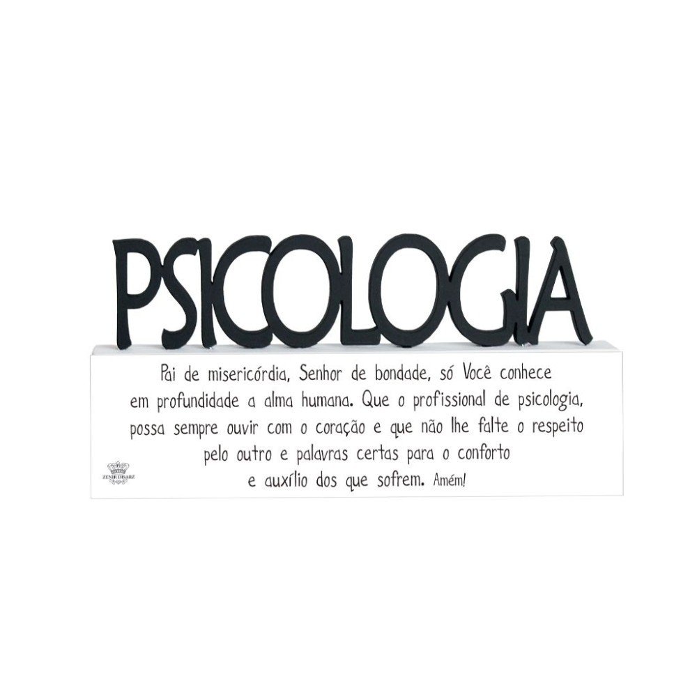 Decoração Profissão Psicologia