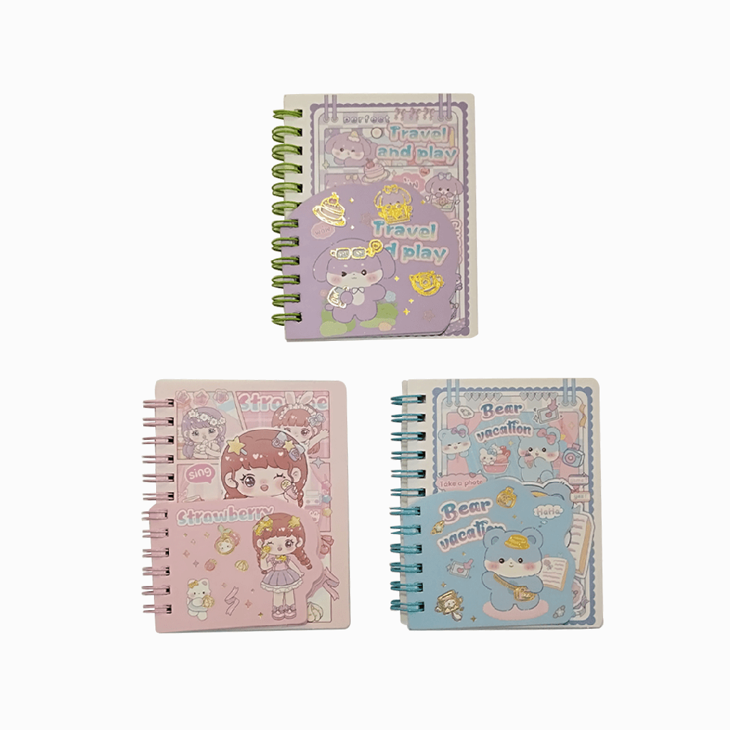 Bloco de Anotações Bichinhos - 85 folhas - 8,7x11,2cm - Michel Judi