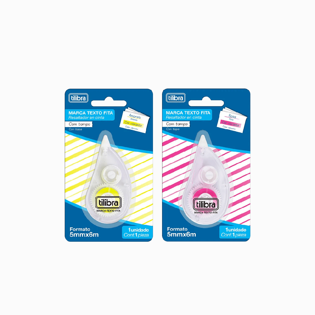 Marca Texto em Fita - Tilibra
