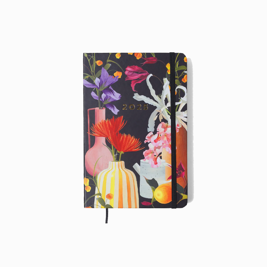 Agenda Planner 2025 Ateliê Diária Preto - 360 folhas - 14x21cm - Cícero