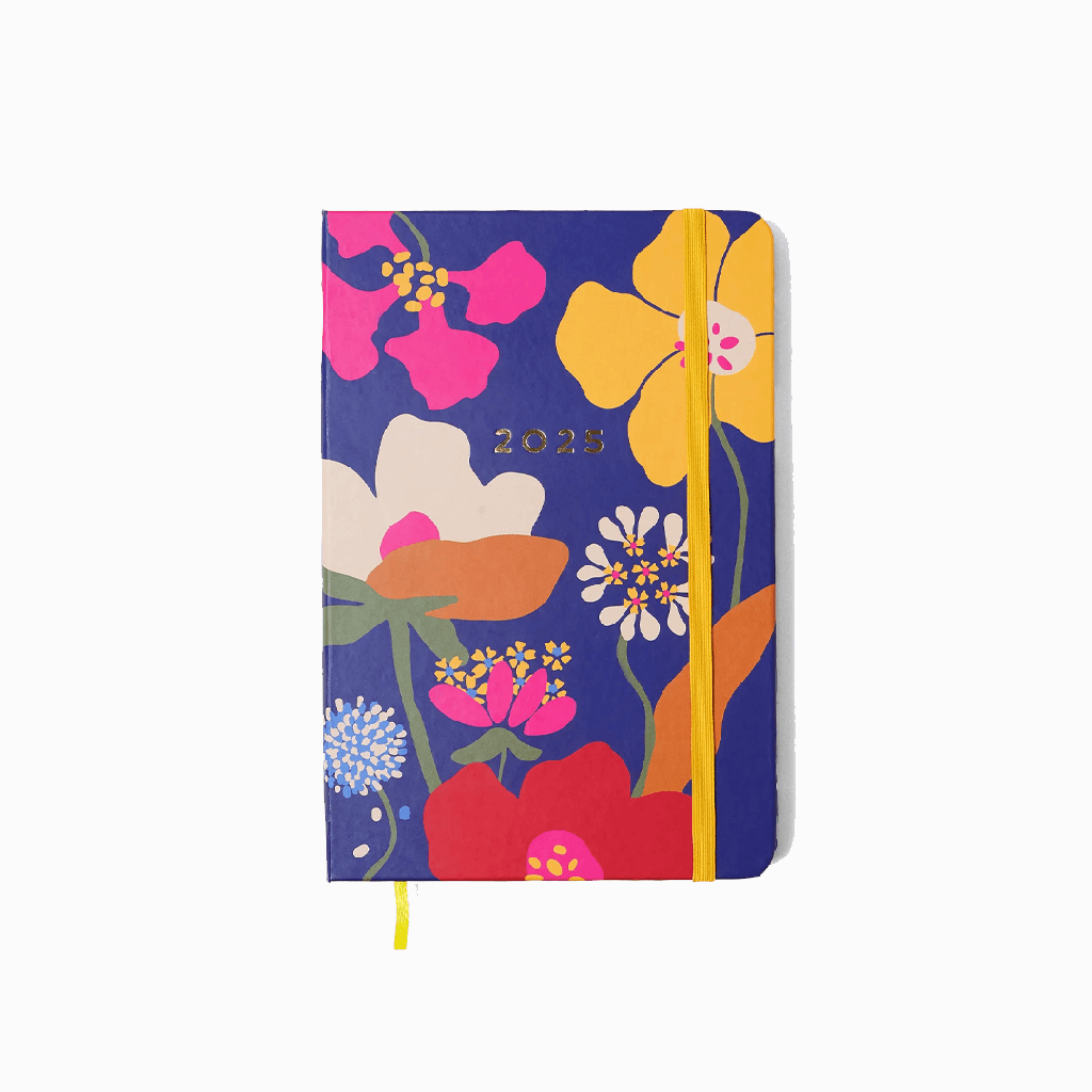 Agenda Planner 2025 Pólen Aroma Azul Espiral - 180 folhas - 14,8x21cm - Cícero