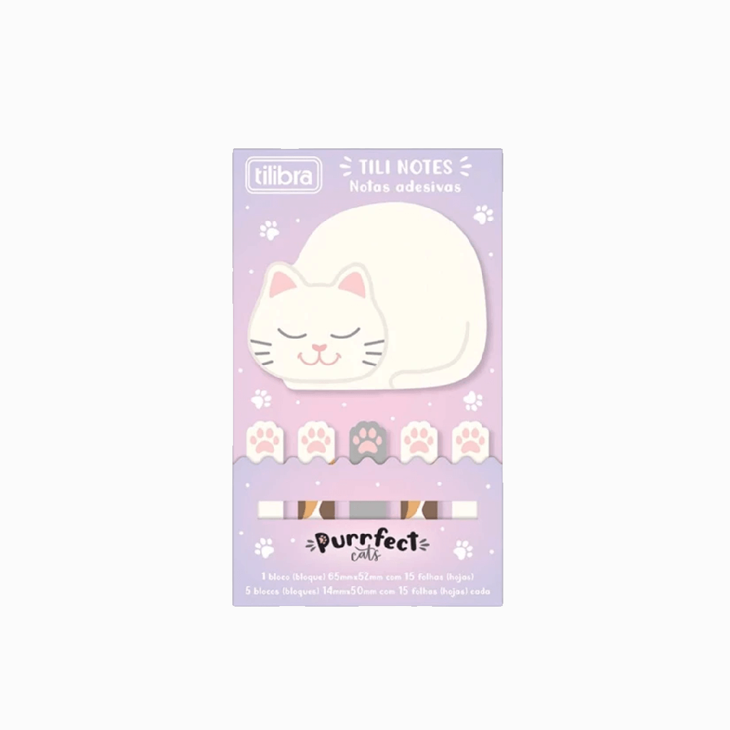 Post it - Gatinhos Purrfect Cats - Tilibra