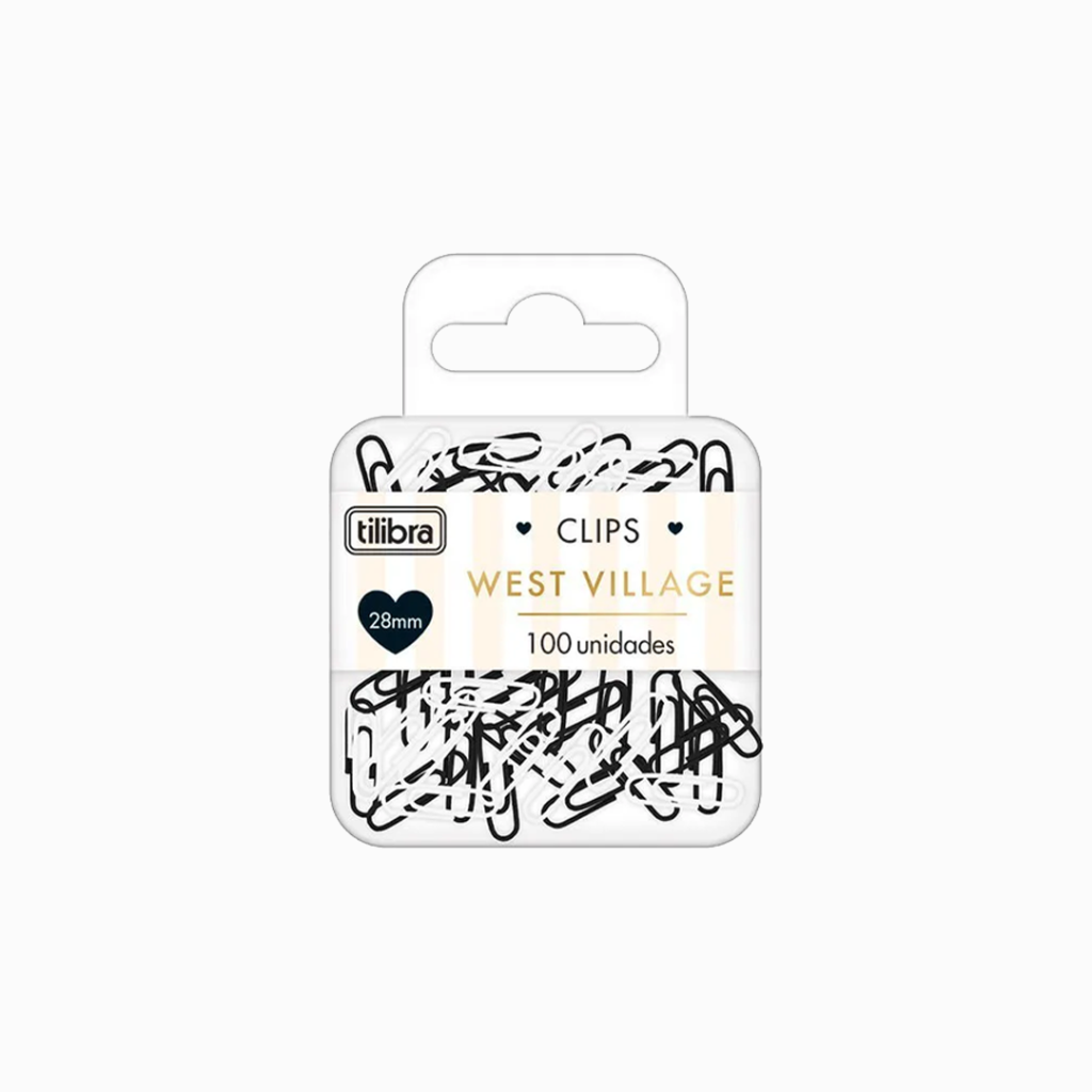Clips - caixa com 100 unidades - Tilibra