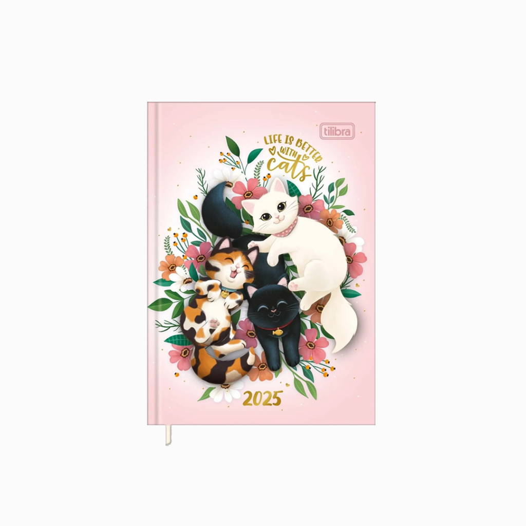 Agenda Pettit Gatinhos - 2025 - Tilibra