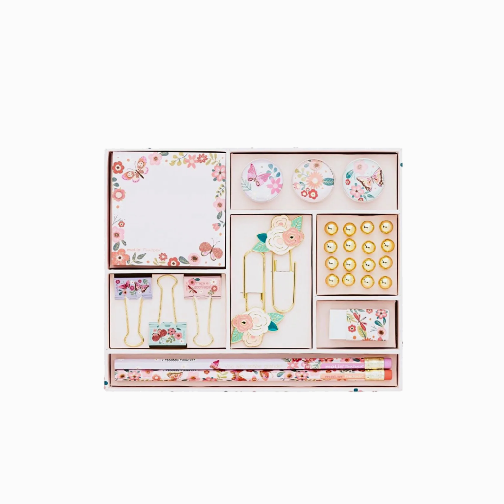 Kit Papelaria Borboletas - Molin