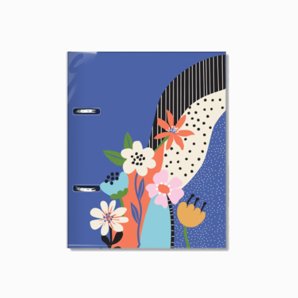 Caderno Argolado - Jardim das Cores- Finaideia