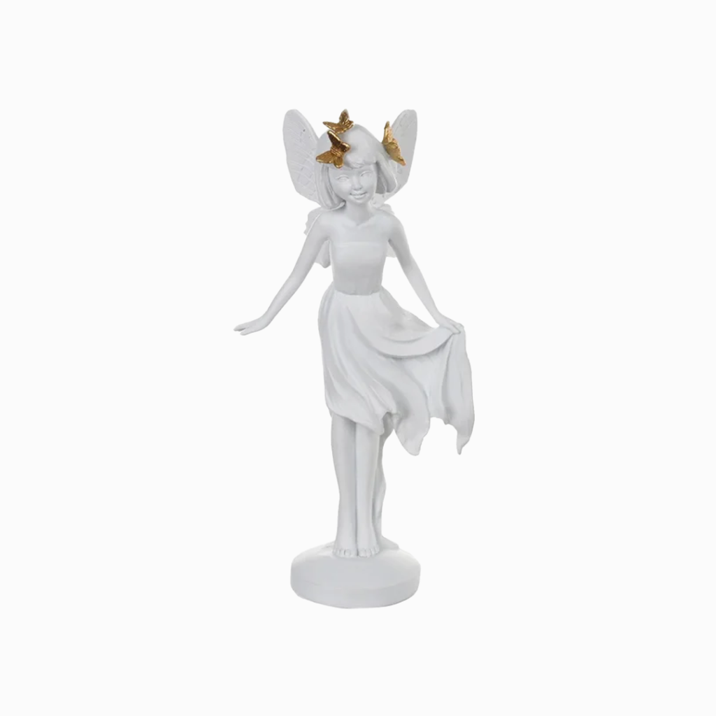 Escultura Fada - Poliresina - Florarte