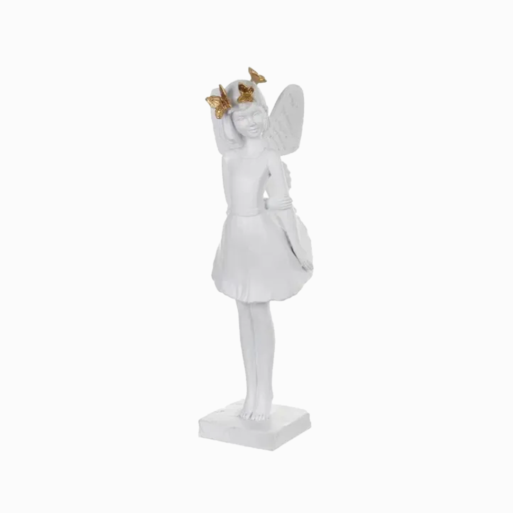 Escultura Fada - Poliresina - Florarte